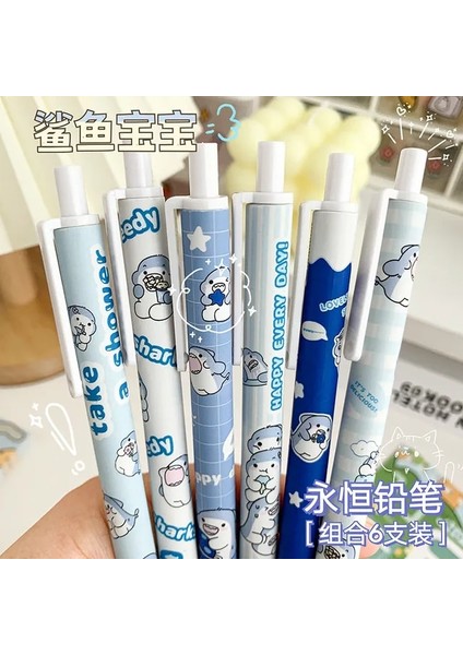 1 Rastgele Renk Kawaii Ebedi Kalem Kız Sevimli Okul Malzemeleri Sınırsız Yazma Öğrenci Kırtasiye Sihirli Kalem Hiçbir Mürekkep Sanat Sketchbook Hediyeler (Yurt Dışından)