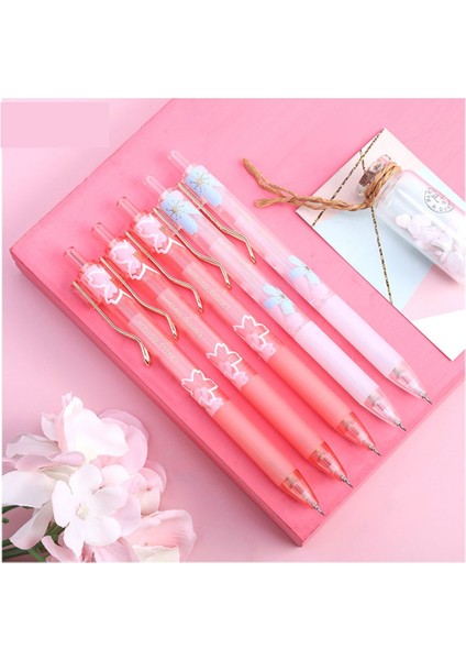 Rastgele 4 Adet 2 Adet Sevimli Yüksek Kaliteli Pembe Sakura Bahar Kiraz Çiçekleri Mekanik Kurşun Kalem 05MM Sakura Sezon Çizim Kroki Yazma Aracı (Yurt Dışından) fiyatları