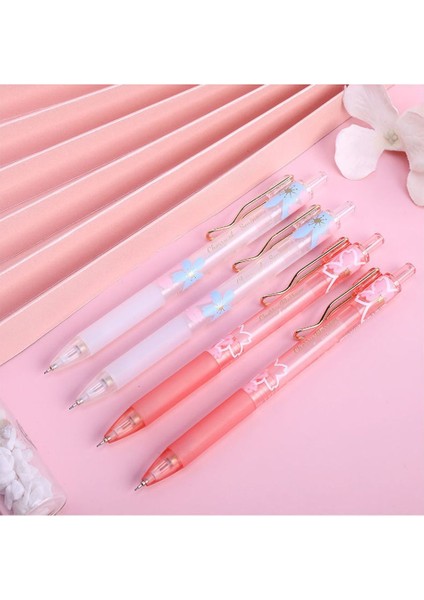 Rastgele 4 Adet 2 Adet Sevimli Yüksek Kaliteli Pembe Sakura Bahar Kiraz Çiçekleri Mekanik Kurşun Kalem 05MM Sakura Sezon Çizim Kroki Yazma Aracı (Yurt Dışından) modelleri