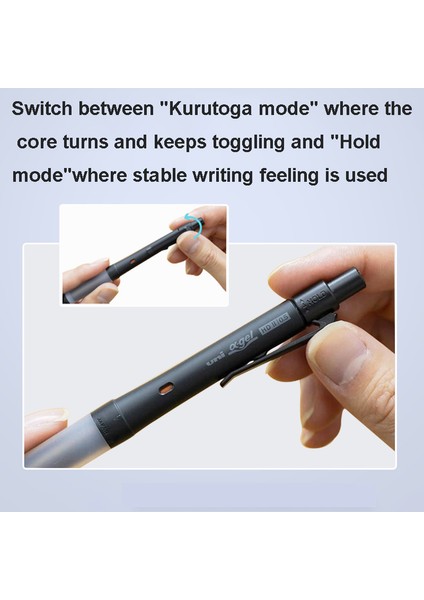 0.5mm Sarı Uni Kawaii Mekanik Kurşun Kalem Okul Kırtasiye Malzemeleri 0.3/0.5mm Çift Modlu Rotasyon Öğrenciler Anti-Kırık Çekirdek Otomatik Kalemler (Yurt Dışından)