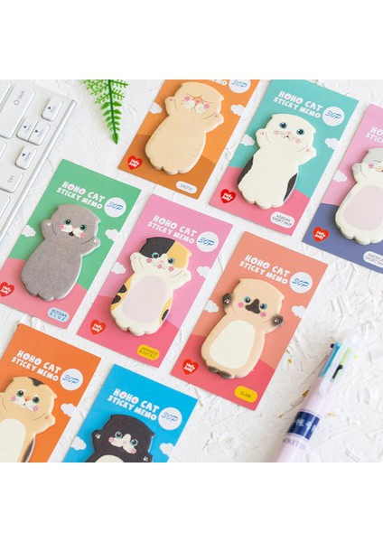 Rus Mavı 30 Adet Kawaii Karikatür Kedi Yapışkan Mesaj Notları Bloknot Günlüğü Sabit Pul Karalama Defteri Dekoratif Sevimli N Kez Yapışkan Planlayıcı (Yurt Dışından) fiyatları