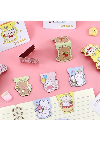 10 Adet Rastgele 5/10 Adet Sevimli Karikatür Hayvan Manyetik Imleri Kawaii Taşınabilir Kullanışlı Imleri Kitap Sayfası Işaretleyici Kore Kırtasiye Okul Ofis (Yurt Dışından)