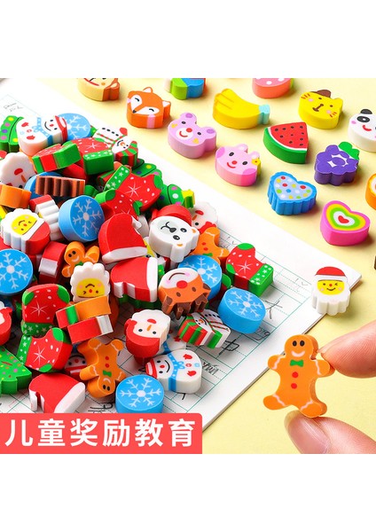Noel 50 Adet/takım Sevimli Kauçuk Silgi Yaratıcı Hayvan Meyve Kalem Silgi Mini Kawaii Kırtasiye Çocuklar Öğrenci Ofis Malzemeleri (Yurt Dışından) indirimleri