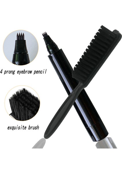 02 Koyu Kahverengi Sakal Dolgu Kalemi ve Fırça Sakal Arttırıcı Kalıcı Onarım Bıyık Boyama Favori Şekillendirme Aracı Erkek Kozmetik Sakal Kalemi (Yurt Dışından) indirimleri