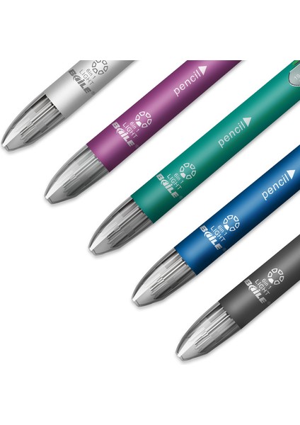 Siyah Set Haile Çok Renkli Kalem 6 In 1 Tükenmez Kalem 5 Renk Tükenmez Kalemler Dolum ve 0.5mm Mekanik Kurşun Kalem Kurşun Ofis Okul Kırtasiye (Yurt Dışından) fiyatları