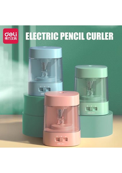 Va3 Blue Deli Elektrikli Kalemtıraş Tek Parmakla Kontrol Güç Tasarruflu ve Dayanıklı Görsel Atık Kutusu Değiştirilebilir Dolum Bileyiciler (Yurt Dışından) fiyatları
