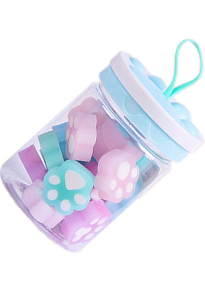 Rastgele Renk 2.2x2.2x0.9 cm Kedi Pençesi Silgi Pençe Şekilli Silgi Öğrenciler Kırtasiye Okul Malzemeleri Sevimli Tasarım Çocuklar Hediye (Yurt Dışından)