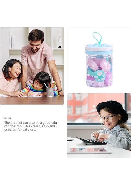 Rastgele Renk 2.2x2.2x0.9 cm Kedi Pençesi Silgi Pençe Şekilli Silgi Öğrenciler Kırtasiye Okul Malzemeleri Sevimli Tasarım Çocuklar Hediye (Yurt Dışından) modelleri