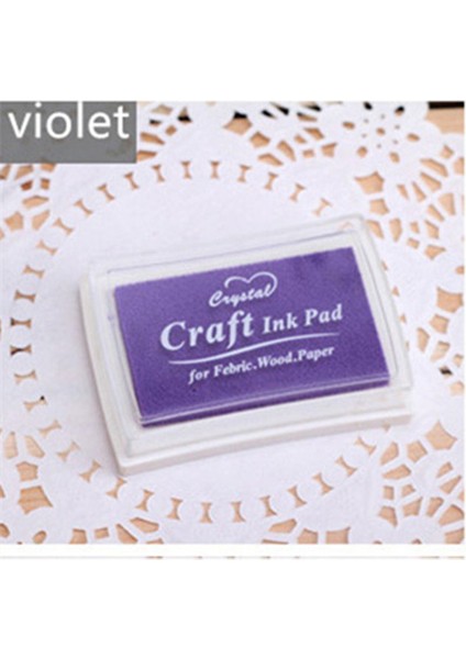 Menekşe Renkli Karalama Defteri Degrade Inkpads El Yapımı Kaşe Mürekkebi Pedi Scrapbooking Kart Yapımı Için Öğrenci Kırtasiye Dıy Zanaat Malzemeleri (Yurt Dışından)