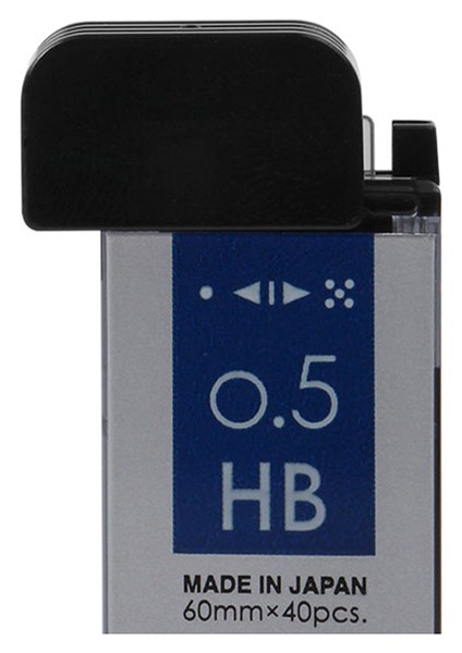 0.5mm 2b 1 Adet Japonya Tombow Otomatik Kalem Değiştirme Kurşun R5-Mg Öğrenci Kırılmaz Kurşun 0.3/0.5mm Siyah Kurşun Hb/2b/b (Yurt Dışından)