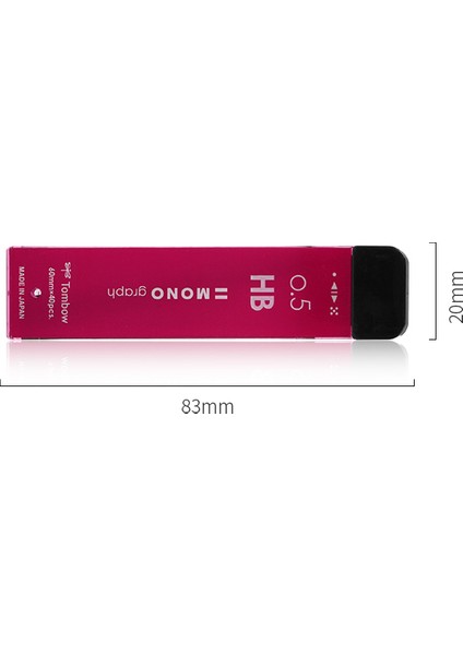 0.5mm 2b 1 Adet Japonya Tombow Otomatik Kalem Değiştirme Kurşun R5-Mg Öğrenci Kırılmaz Kurşun 0.3/0.5mm Siyah Kurşun Hb/2b/b (Yurt Dışından)