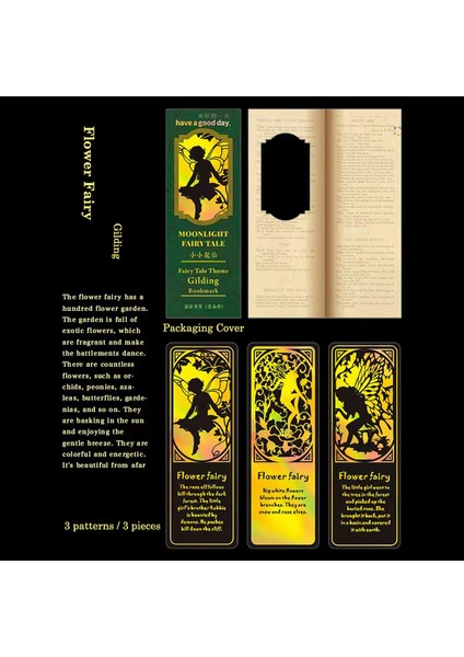 Çiçek Peri 3 Adet/paket Peri Masalı Tema Yaratıcı Imleri Pamuk Prenses Alice Harikalar Diyarında Sayfa Işaretleyicileri Öğrenci Hediyeler Kırtasiye Malzemeleri (Yurt Dışından)