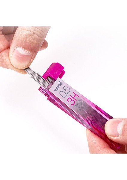 0.5mm 2h 1 Adet Unı Kurşun 0.3/0.5/0.7/0.9-202ND Nano Elmas Ekstra Sert Otomatik Kalem Yedekler Kalem Kurşun Siyah Kurşun HB2B/2H/3B/4B (Yurt Dışından)