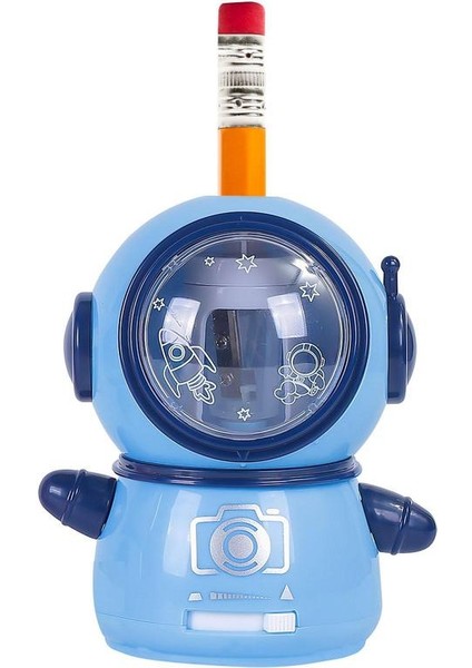Pembe Kalemtıraşlar Spaceman Elektrikli Kalemtıraş Sınıf Otomatik Durdurma Süper Hızlı Elektrikli Kalemtıraş (Yurt Dışından) modelleri