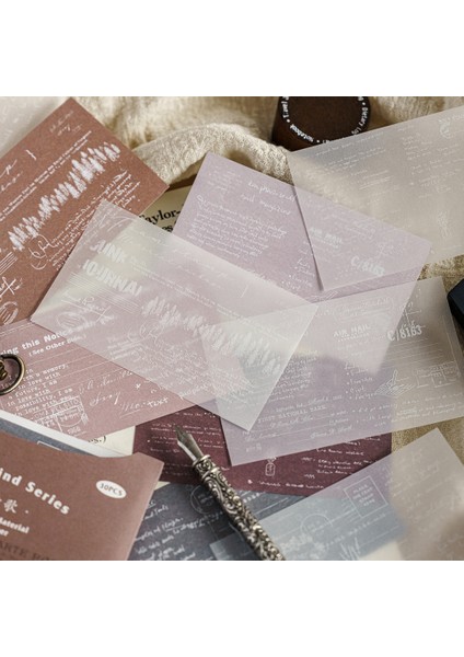 F Yoofun 30 Adet/paket Çift Malzemeli Kağıt Beyaz Mürekkep Kelebekler Çiçekler Arka Plan Kağıdı Scrapbooking Günlük Dekorasyon Için (Yurt Dışından) fırsatları