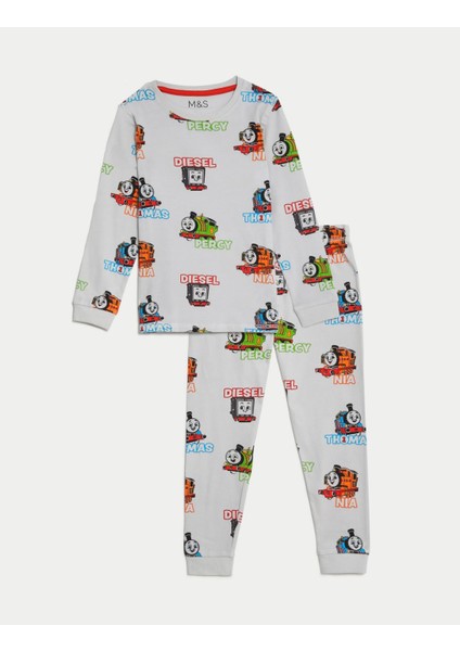 Marks & Spencer Thomas & Friends™ Uzun Kollu Pijama Takımı