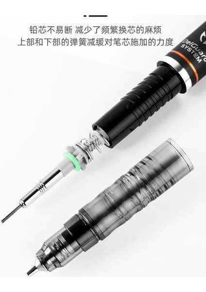 0.5 Açık Mavi Set Japonya Zebra Delguard Mekanik Kurşun Kalem, 0.3mm/0.5mm/0.7mm Uçlar, Çizim Yazma Için Kurşun Kırılma Koruma Kalemi MA85 (Yurt Dışından) indirimleri