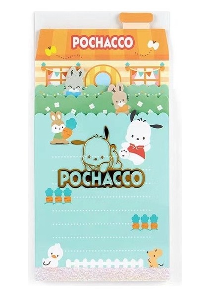 E 80 Yaprak Sevimli Karikatür Anime Bloknot Kawaii Yapışkan Notlar Kız Günlüğü Dıy Kolaj Dekoratif Okul Defteri Japon Kırtasiye (Yurt Dışından)
