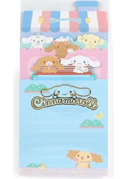 E 80 Yaprak Sevimli Karikatür Anime Bloknot Kawaii Yapışkan Notlar Kız Günlüğü Dıy Kolaj Dekoratif Okul Defteri Japon Kırtasiye (Yurt Dışından)