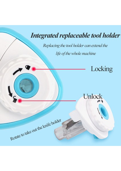 8005BLUE-BLADE Tenwin Taşınabilir Elektrikli/manuel 2'si 1 Arada Kalemtıraş Otomatik Kalemtıraş Çocuklar Yetişkinler Otomatik Kalemtıraş Kırtasiye (Yurt Dışından) indirimleri