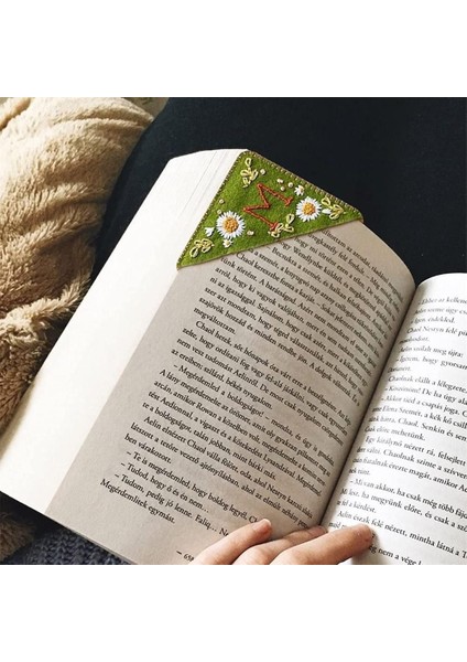 Kış Kişiselleştirilmiş El Işlemeli Köşe Imi Yaratıcı Sevimli Çiçek Mektup Nakış Imleri Okul Malzemeleri (Yurt Dışından) fırsatları