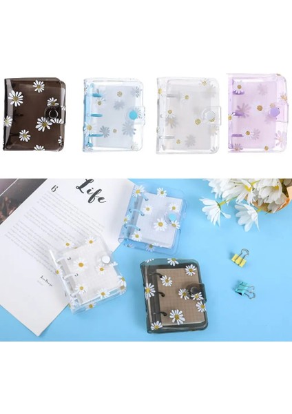 A-Pembe 13 Renk Yaratıcı 3 Delik Papatya Çiçek Gevşek Yaprak Dolum Defter Kapağı Mini El Hesabı Günlüğü Bağlayıcı Kitap Kırtasiye (Yurt Dışından) fiyatları