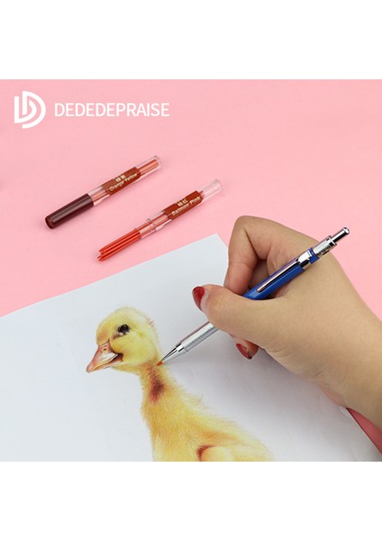 2-6colors-1pen Dededepraıse Değiştirilebilir Mekanik/otomatik Renkli Kurşun Kalem Uçları/yedekler/çekirdek 2.0mm Etkinlik Kalemi 36 Renk Yedekler Çizim (Yurt Dışından) fırsatları