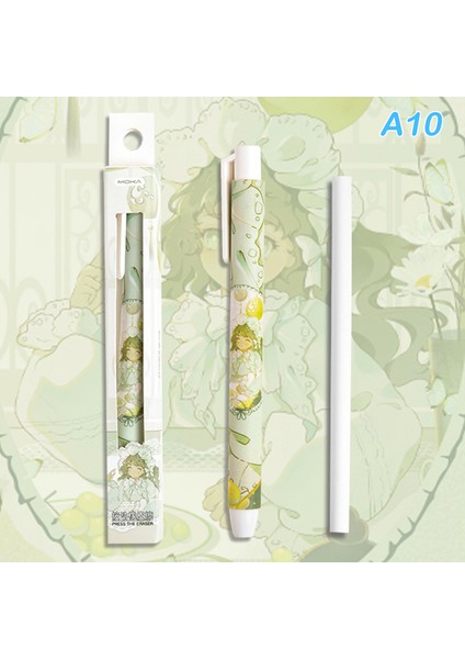 A10 Sevimli Karikatür Basın Geri Çekilebilir Kurşun Kalem Silgisi Düzeltme Kalem Tipi Yazma Okul Malzemeleri Kırtasiye Öğrenci Çocuk Hediyeler Ofis Er (Yurt Dışından)