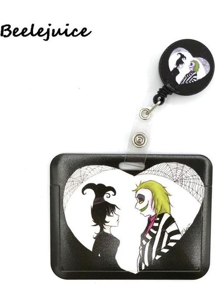 Stil 6 Korku Filmi Karakterleri Tim Burton Film Yılan Yatay Moda Boyunluklar Otobüs Kımlık Adı Çalışma Kartı Tutucu Aksesuarları Çocuklar Hediyeler (Yurt Dışından)