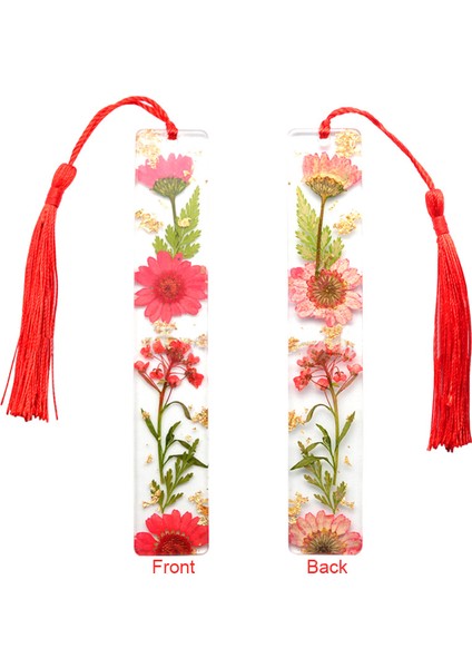 Stil 5 Kurutulmuş Çiçek Reçine Yer Imleri Püskül Sayfalandırma Mark Kitap Işaretleyicileri Okuyucular Öğretmenler Öğrenciler Kırtasiye Ofis Kaynağı (Yurt Dışından) modelleri