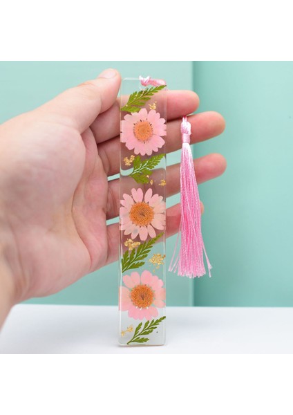 Stil 5 Kurutulmuş Çiçek Reçine Yer Imleri Püskül Sayfalandırma Mark Kitap Işaretleyicileri Okuyucular Öğretmenler Öğrenciler Kırtasiye Ofis Kaynağı (Yurt Dışından) indirimleri