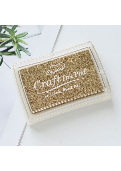 D Çocuk El Yapımı Parti Sevimli Inkpad Scrapbooking Aksesuarları Dıy Zanaat Kauçuk Pullar Mürekkep Pedi Parmak Izi Kart Yapımı (Yurt Dışından)
