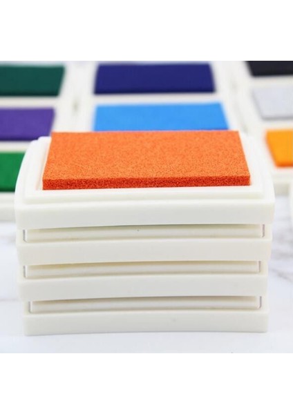 D Çocuk El Yapımı Parti Sevimli Inkpad Scrapbooking Aksesuarları Dıy Zanaat Kauçuk Pullar Mürekkep Pedi Parmak Izi Kart Yapımı (Yurt Dışından) fırsatları