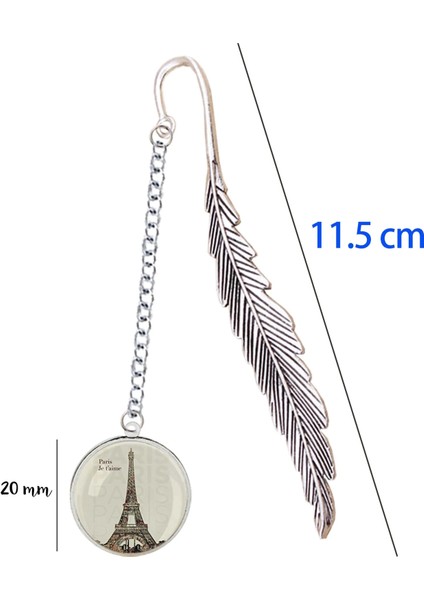 Stil 8 Fransız Paris Eyfel Kulesi Imi ile Kolye Heykelcik Torre Çift Sevgilisi Hatıra Dizüstü Kitap Ayracı Marque Sayfa Mate (Yurt Dışından) modelleri