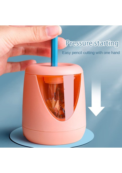 Pembe Otomatik Elektrikli Kalemtıraş Çok Fonksiyonlu Ağır USB Mekanik Okul Ilköğretim Öğrencileri Çocuk Kırtasiye Hediye Ne (Yurt Dışından) fiyatları