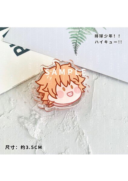 Yu Nishinoya Haikyuu Imleri Anime Shoyo Hinata Kozume Kenma Imi Kawaii Pp Klip Kitap Sayfası Akrilik Işaretleyici Kırtasiye Okul Malzemeleri (Yurt Dışından)