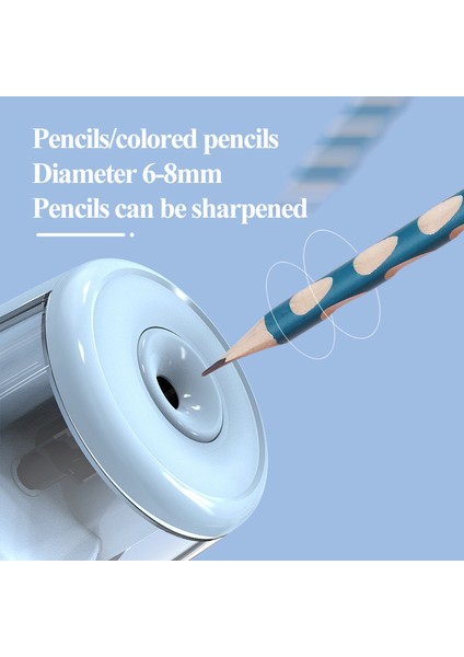 8035-2PCS-SIYAH-PEMBE Tenwin 8032/8035/8306 6-8mm Kalemler Elektrikli Otomatik Kalemtıraş Elektrikli Silgi/kauçuk Öğrenciler Kırtasiye Malzemeleri (Yurt Dışından) fırsatları