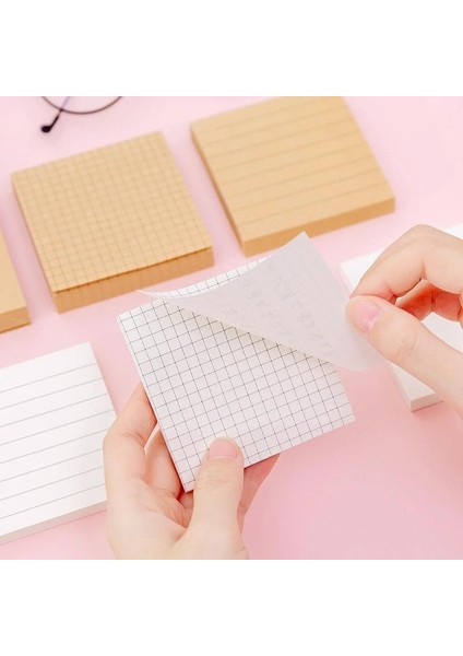 124 Kdd Sevimli Kawaii Kafes Boş Yapışkan Kendinden Yapışkanlı Notlar Not Defteri Bloknot Ofis Okul Kaynağı Kırtasiye Imi (Yurt Dışından)