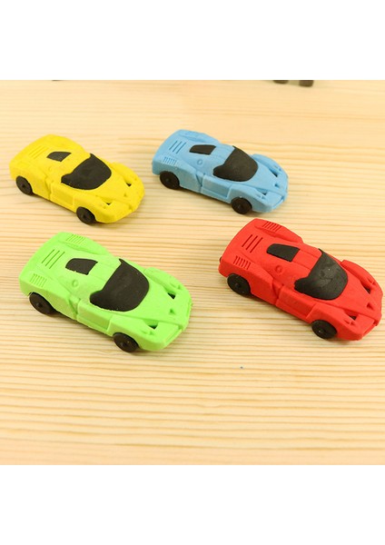 3 Adet 3 Adet/paket Kore Yaratıcı Silgi Kırtasiye Çıkarılabilir Mini Spor Araba Styling Silgi Kalem Silgisi (Yurt Dışından)