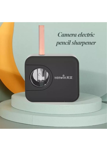 Siyah Kamera Elektrikli Kalemtıraş Kalemtıraş Otomatik Kalemtıraş Kalemtıraş Çocuklar ve Öğrenciler Için Uygun (Yurt Dışından) fırsatları