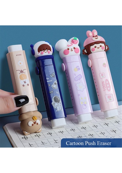 Silgi Silgi Kawaii Papeleria Ayı Okul Gomas De Borrar Sevimli Şey Astronot Kedi Pençesi Kırtasiye Yaratıcılık Gomme Kauçuk Hediye Silgiler (Yurt Dışından)