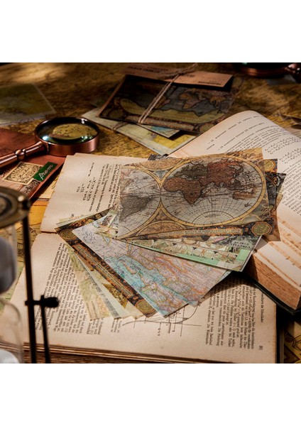 C Dimi 20 Yaprak Vintage Malzeme Kağıt Dıy Önemsiz Dergisi Retro Harita Malzeme Kağıtları Deco Scrapbooking Kolaj Arka Plan Günlüğü Albümü (Yurt Dışından) fiyatları