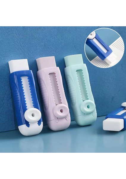 Yeşil 1 Takım Kurşun Kalem Silgisi Gerilebilir Hiçbir Iz Silin Temiz Kaymaz Toka Silgi Öğrenciler Mini Itme-Çekme Kauçuk Kırtasiye Kaynağı (Yurt Dışından) indirimleri