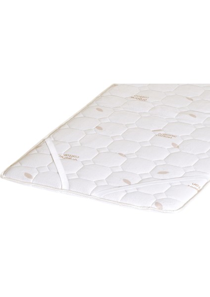 Cotton 5cm Sünger Şilte 90X200 Ped Yatak Şiltesi Pedi 50DNS