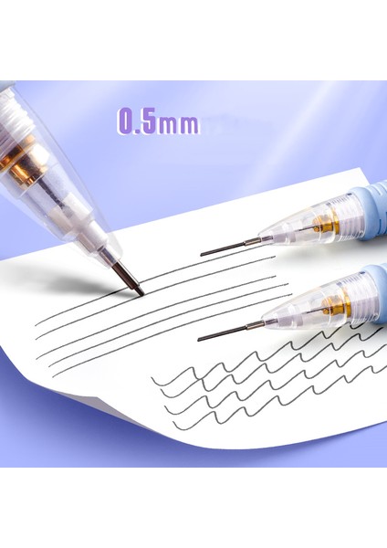 Mor Set Karikatür Mekanik Kalem Seti Tatlı Tasarım 12 Adet Hb 0.5mm Yedekler Silgi Kırtasiye Malzemeleri FC7202 (Yurt Dışından) indirimleri