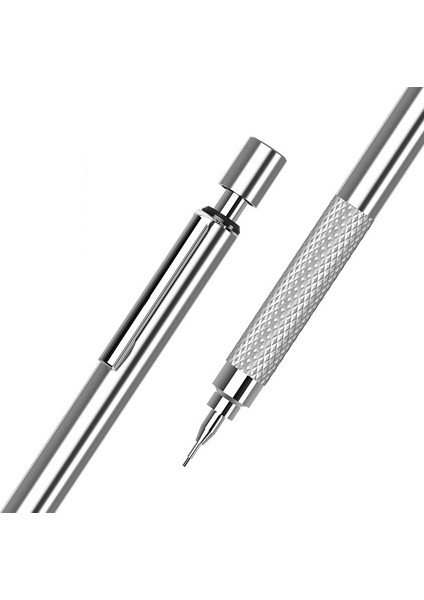 0.7mm-Pembe Profesyonel Metal Mekanik Kurşun Kalem 0.5mm 0.7mm Düşük Yerçekimi Otomatik Grafit Kalem 100 Adet Dolum Beraberlik Okul Malzemeleri (Yurt Dışından) fiyatları