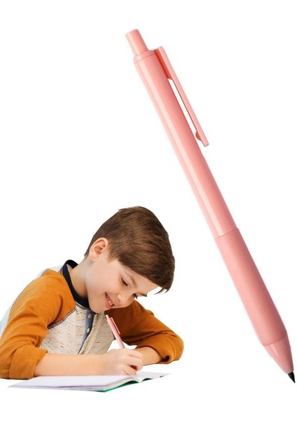 Pembe Ebedi Kalem Sonsuz Kalem Değiştirilebilir Kafa Sonsuz Kalem Mürekkepsiz Kalem Ağaç Dostu Sevimli Sonsuza Kadar Kalem Çocuklar Için (Yurt Dışından)