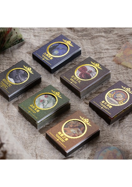 D Yoofun 101 Sayfa Vintage Scrapbooking Dekor Kağıt Mini Malzeme Kitap Kolaj Önemsiz Günlük Günlüğü Dıy Destek (Yurt Dışından) fiyatları