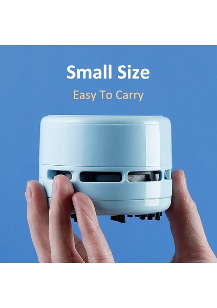 BLUE-8050 Tenwin Pembe Mavi Siyah Taşınabilir Mıni Masaüstü Elektrikli Süpürge Ofis Okul Sınıfı Okul Ofis Ev Tenwin Masa Tozu (Yurt Dışından) fırsatları