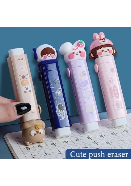 Stil 5 Sevimli Silgi Seti Okul Malzemeleri Gomas De Borrar Itme Yumuşak Kauçuk Çizim Karikatür Borracha Gomme Yedekler Kawaii Kırtasiye Silgiler (Yurt Dışından)
